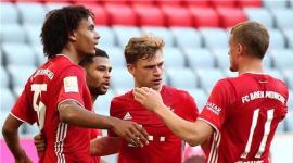 فرحة لاعبي بايرن ميونيخ