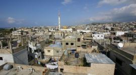 أحد مخيمات مدينة صيدا-الارشيف