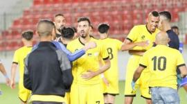 فرحة لاعبي بلاطة