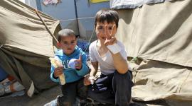 اطفال من مخيم اليرموك - ارشيفية