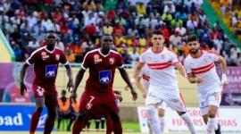 جانب من مباراة الذهاب بين الفريقين