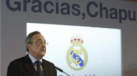 رئيس نادي ريال مدريد فلورنتينو بيريز