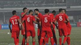 فرحة لاعبي المنتخب الوطني