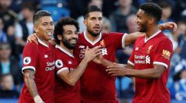 فرحة لاعبي ليفربول بالفوز