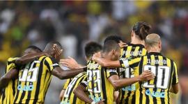 فرحة لاعبي الاتحاد