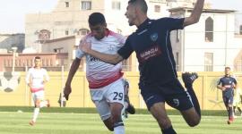 جانب من مباراة شباب خانيونس وغزة الرياضي