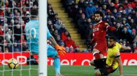 محمد صلاح سجل رباعية في مرمى واتفورد