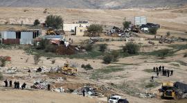 عملية هدم إسرائيلية سابقة لقرية "أم الحيران"