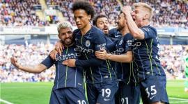 فرحة لاعبي سيتي