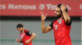 فرحة صلاح بهدف مصر الوحيد في مرمى غانا