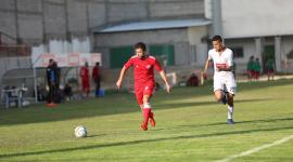 لاعب أهلي غزة إبراهيم أبو سيف