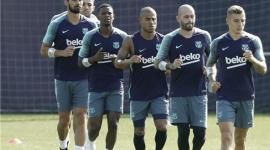لاعبو برشلونة