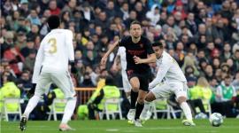 جانب من مباراة الريال وإشبيلية