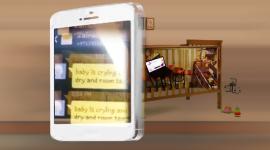 السرير الذي ينبه الأم لبكاء طفلها