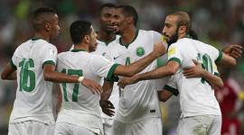 فرحة لاعبي السعودية بالفوز