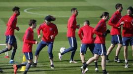 جانب من تدريبات باريس سان جيرمان