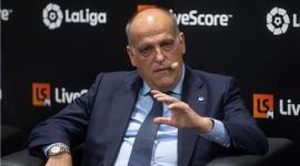 رئيس رابطة الليجا خافيير تيباس