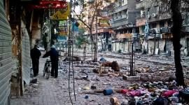 شوراع مخيم اليرموك