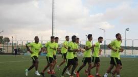 جانب من معسكر الشاطئ في الأردن