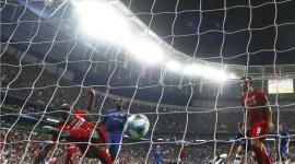 جانب من المباراة