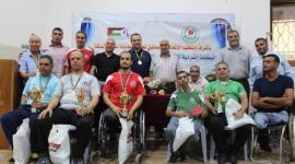 جانب من تتويج الأبطال