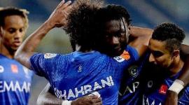فرحة لاعبي الهلال
