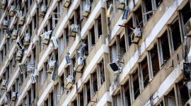 جانب من الدمار الذي لحق ببيروت