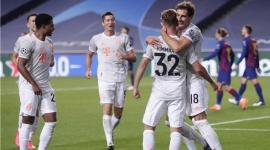 فرحة البايرن بالفوز