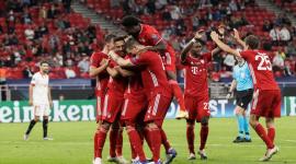 فرحة فريق بايرن ميونيخ