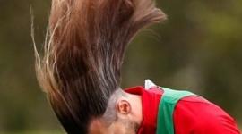 بيل في التدريبات مع منتخب ويلز