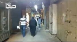 أجواء باب العمود وسوق خان الزيت بالبلدة القديمة بالقدس المحتلة، في اليوم الثاني لإيقاف حصارهما