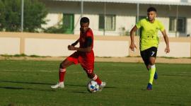 لاعب أهلي غزة حاتم نصار