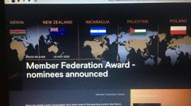 فلسطين تمثل قارة أسيا في جائزة أفضل اتحاد بالعالم