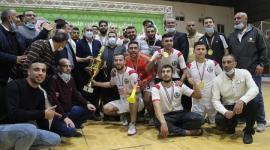 اتحاد دير البلح متوجًا بالكأس