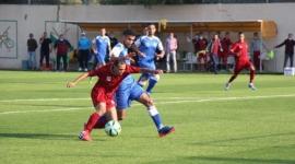 جانب من مباريات الدوري في غزة