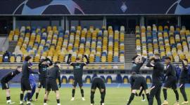 جانب من تدريبات برشلونة