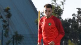 منير الحدادي بقميص المنتخب المغربي