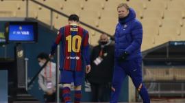 ميسي طرد في نهائي السوبر الإسباني