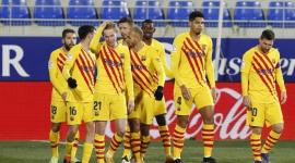 لاعبو فريق برشلونة