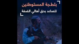 تصاعد بلطجة المستوطنين بحق أهالي الضفة