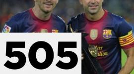 ميسي وتشافي