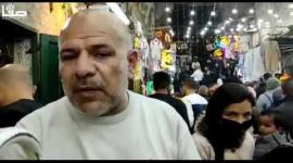 عدسة وكالة صفا ترصد أجواء سوق القطانين الملاصق للمسجد الأقصى خلال شهر رمضان المبارك