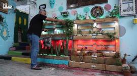 مبادرة لتزيين وتجميل منطقة حي الدرج بمدينة غزة