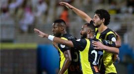 فرحة لاعبي اتحاد جدة