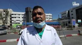 أضرار جسيمة بعيادة الرمال ومقر وزارة الصحة جراء قصف إسرائيلي