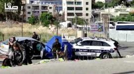 فيديو حصري للحظة تنفيذ عملية دهس في حي الشيخ جراح بالقدس