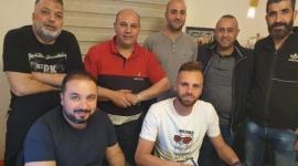 الزعبي خلال التجديد مع هلال القدس
