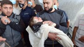 الرضيع إبراهيم الرنتيسي ضحية جديدة للقصف الإسرائيلي على غزة