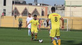 التفاح فاز على شباب خانيونس بهدفين لواحد