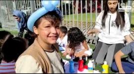 فعاليات اليوم المفتوح الذي نظم عصر اليوم في الشطر الغربي من حي الشيخ جراح بالقدس المحتلة